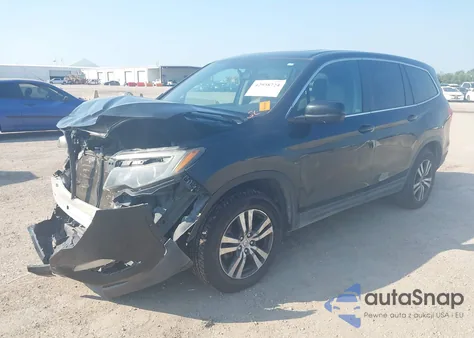 2017 Honda Pilot Ex-L from USA, damaged, VIN 5FNYF6H59HB091528